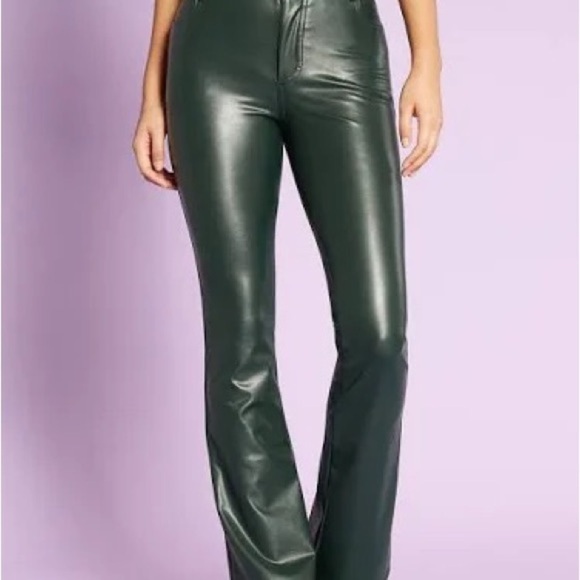 ModCloth Evergreen Gleam & Flare pants - Picture 1 of 10